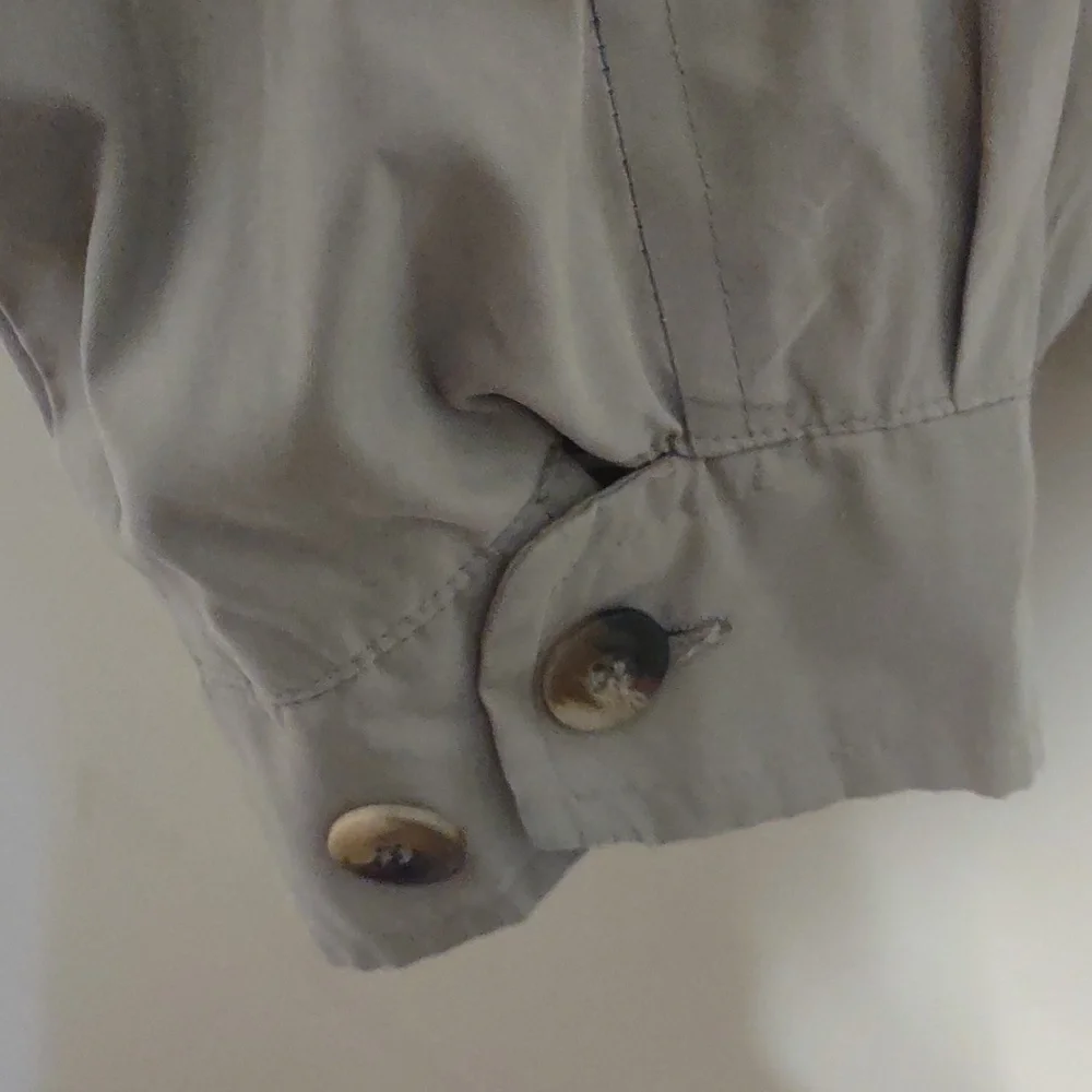 Aberdeen Harrington Style Mens L Beige Windbreaker Bomber Casual Jacket - Picture 14 of 14